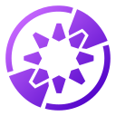 Magnetar logo, an 8-pointed star with two symmetrical cones
